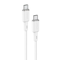  USB kabelis Acefast C2-03 60W USB-C to USB-C 1.2m white 